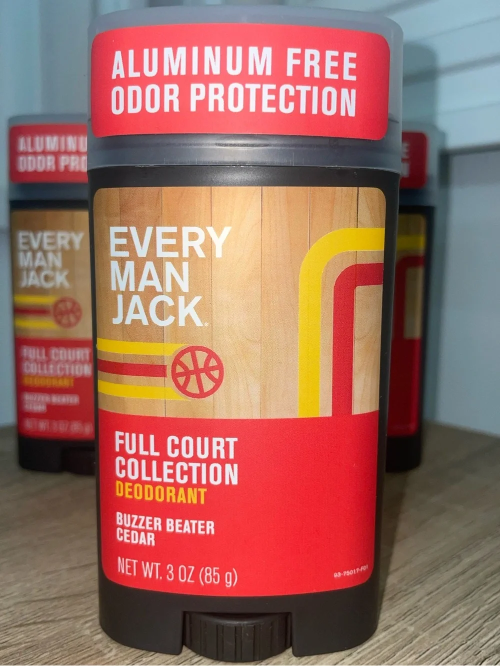 Every Man Jack Limited Edition Full Court Collection Aluminum-Free Deodorant